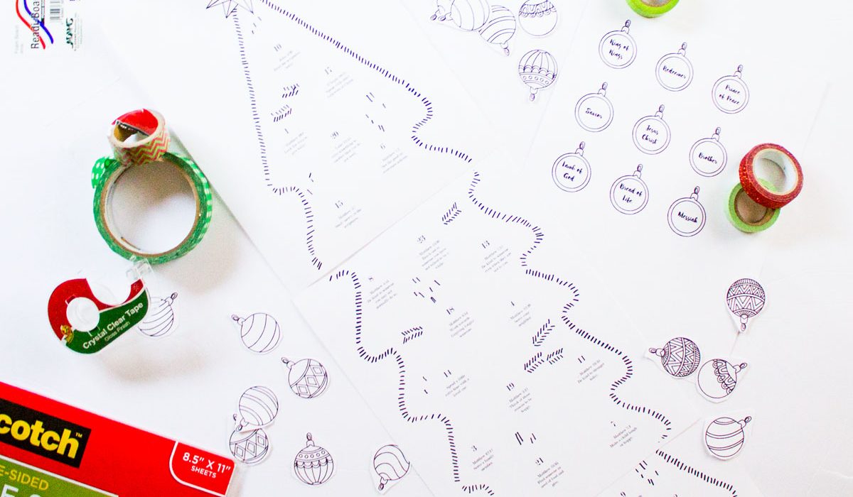 free printable christmas advent calendar