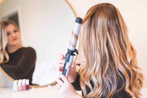 soft romantic curls