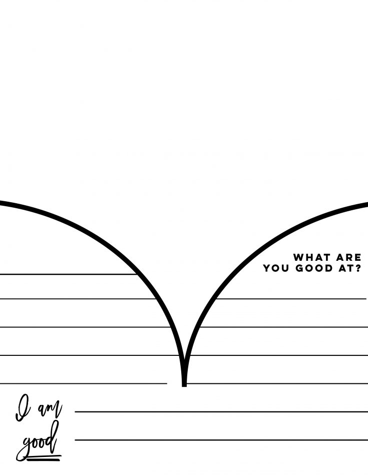 Self Love Worksheets & Love Poster - Canary Jane