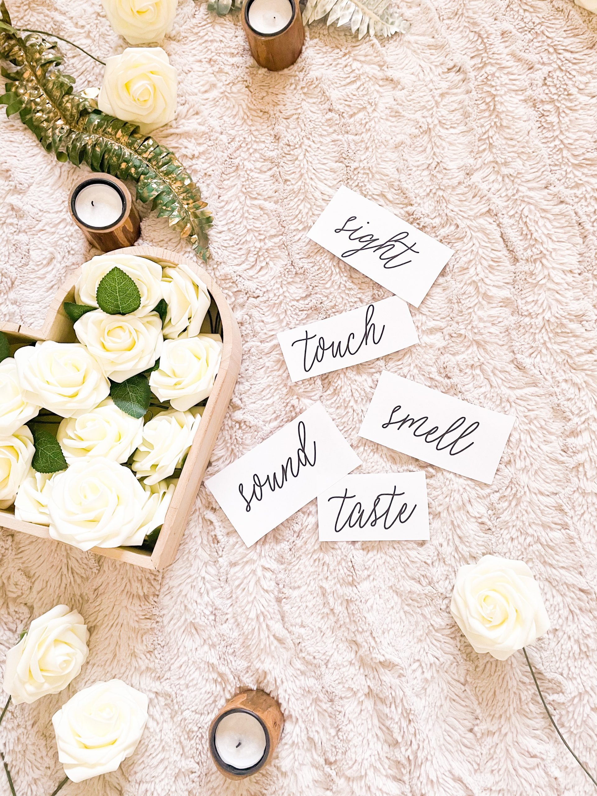 5 Senses Valentine Gift + Free Printable Tags – Canary Jane for Pdf Free Printable 5 Senses Printable Tags